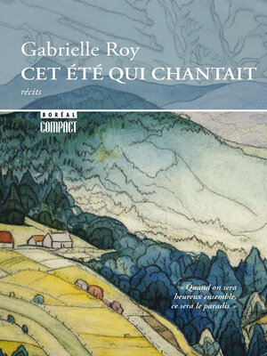 cover image of Cet été qui chantait